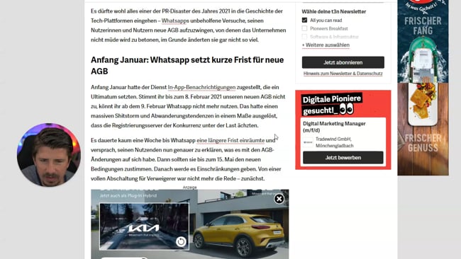 Gilt das WhatsApp Ultimatum vom 15.5. doch nicht?