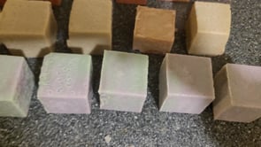 25 Cube Silicone Mold – Nurture Soap Making Supplies