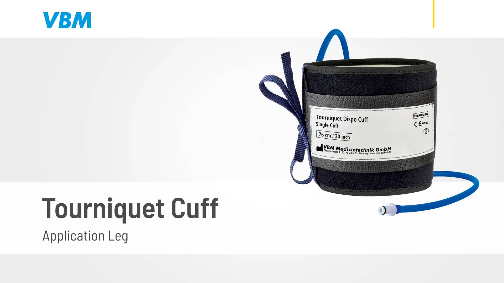 VBM Tourniquet Cuff Application Leg on Vimeo