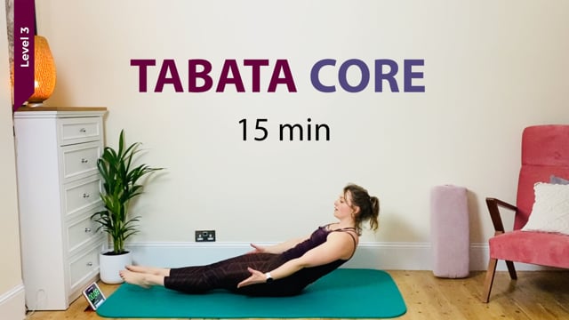 15 MIN | TABATA CORE | core workout