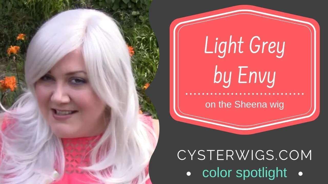 Grey wig outlet spotlight