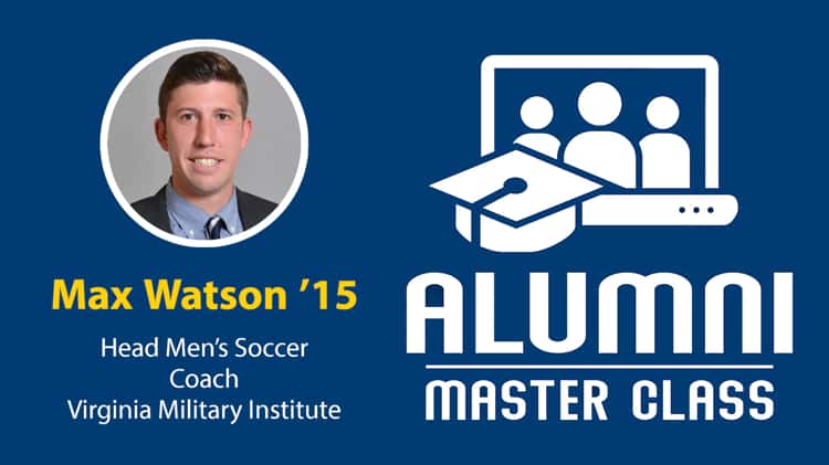 Alumni Master Class: Max Watson '15 on Vimeo