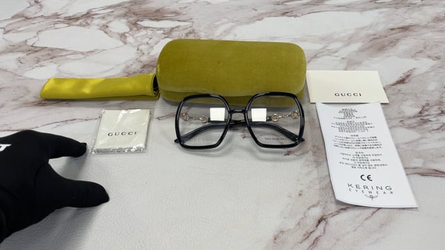 Gucci Eyeglasses Women's GG0890O 001 Black 55-19-140mm