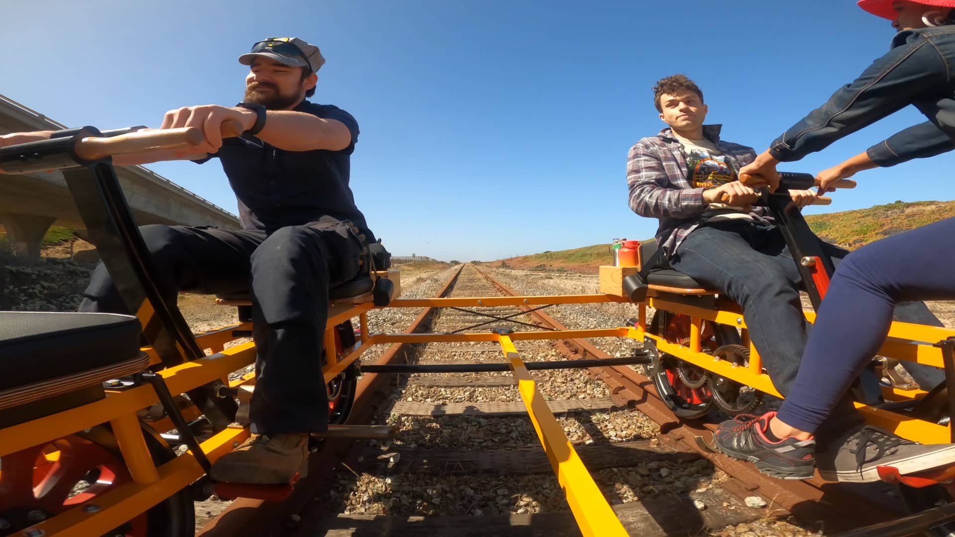 Handcar Tours Monterey Branch Line on Vimeo