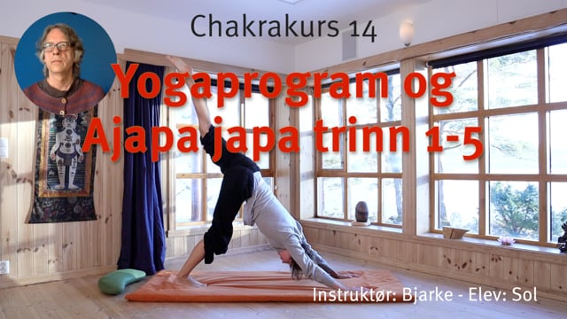14. Yogaprogram og Ajapa japa 1-5
