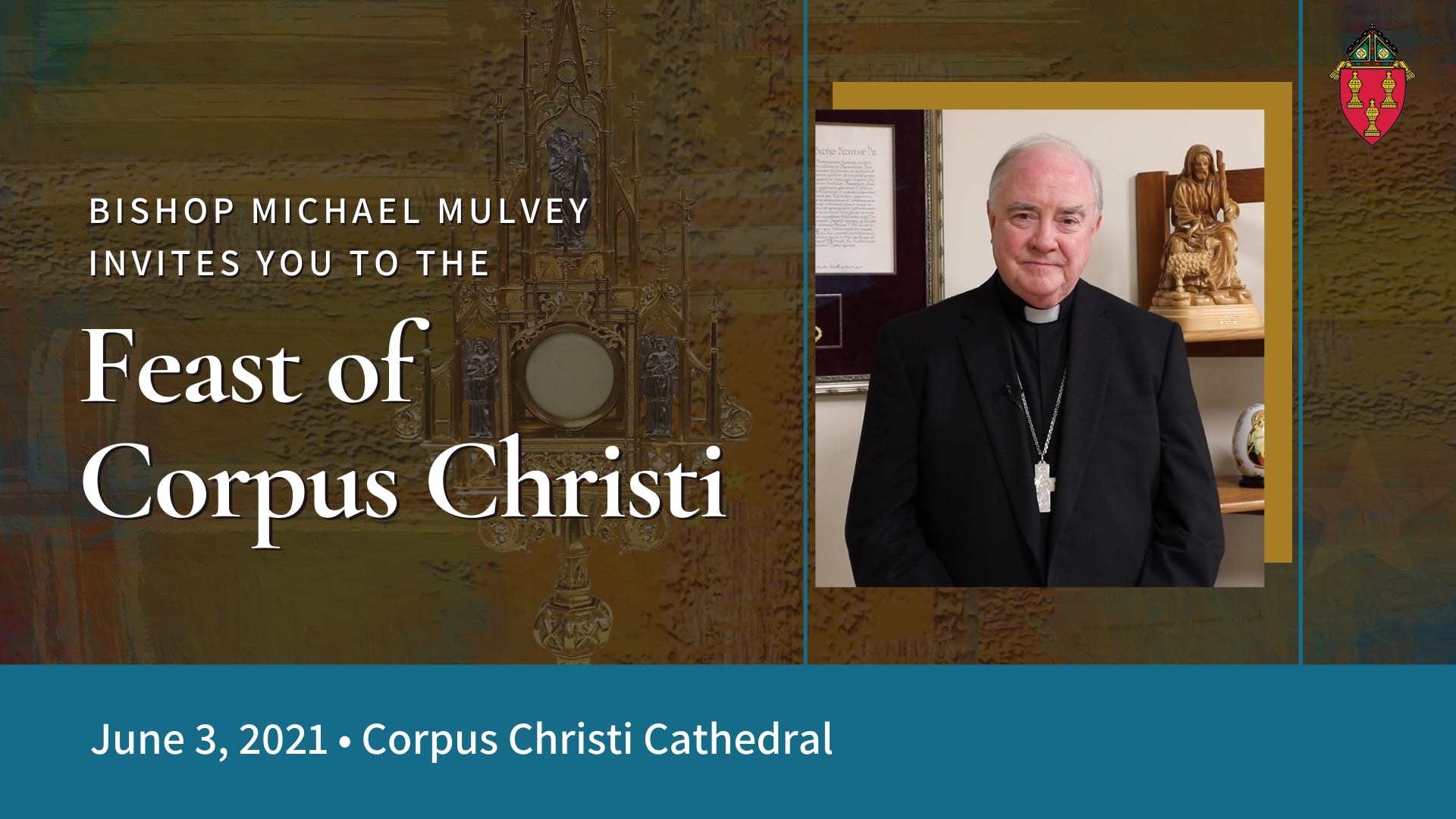 Invitation to Feast of Corpus Christi on Vimeo