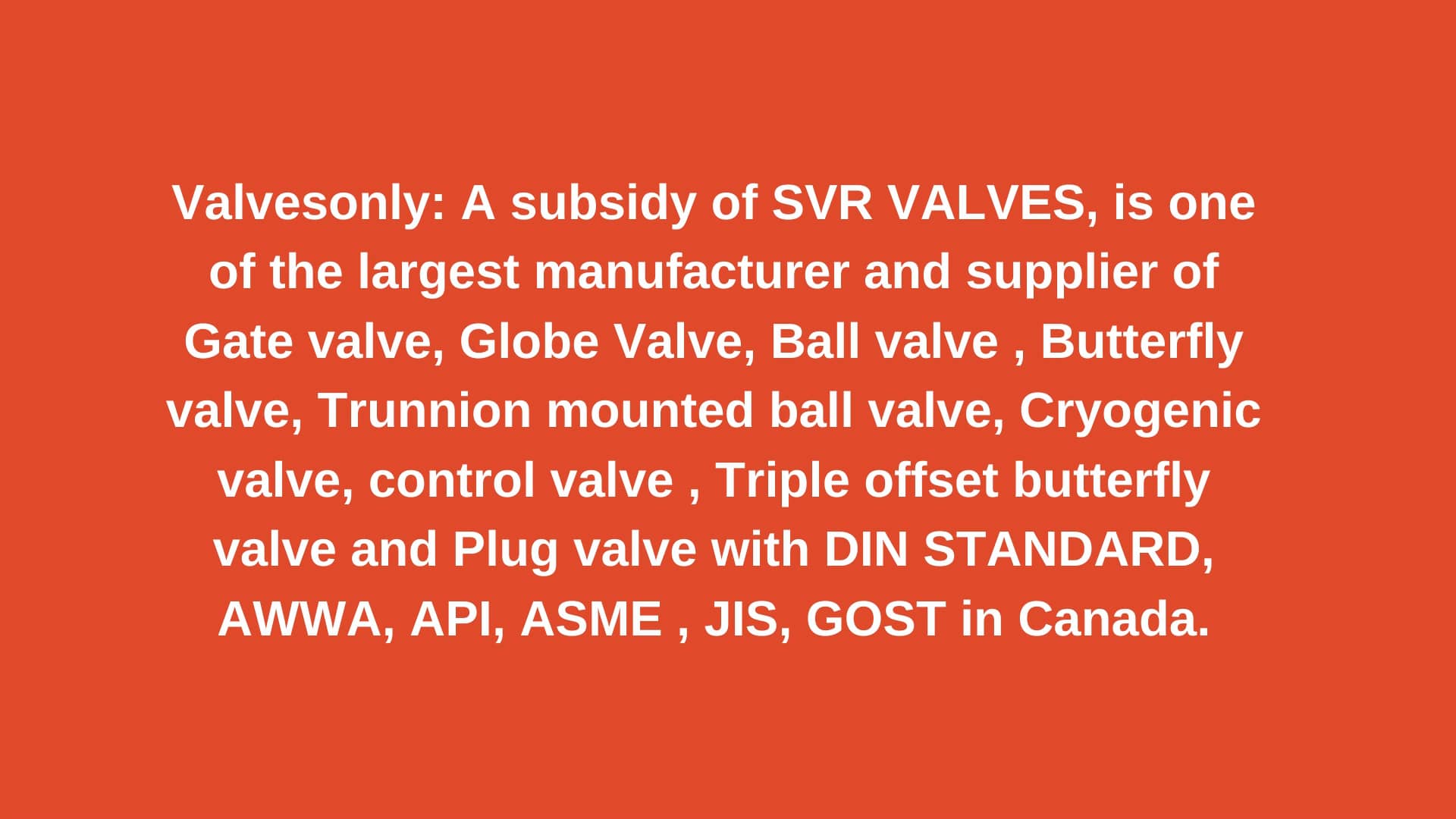 Ball valve manufacturer in Canada.mp4 on Vimeo