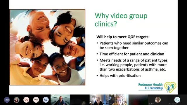 Listen to Dipti Gandhi and Maggi Bradley share their experiences running video group clinics to catch up with QOF