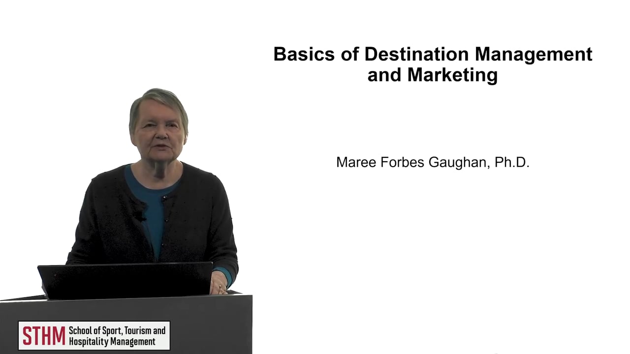 62050Basics of Destination Management and Marketing