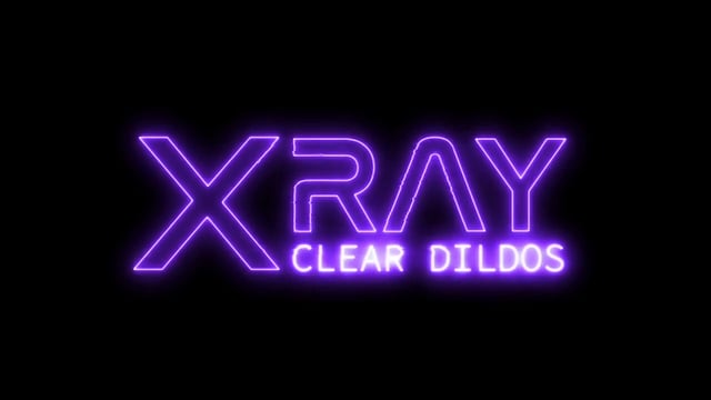 X Ray Clear Realistic Dildo 19cm DreamLove
