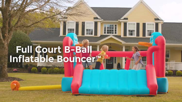 New Step2 Product - Introducing Full Court B-Ball Inflatable Bouncer on  Vimeo