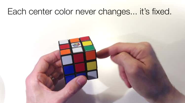 Rubik's on sale cube tutorial