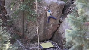 Newlin Creek • Jon Glassberg & Ryan Silven • Magisters Terrace (V10) & Rahula Sit (V9)