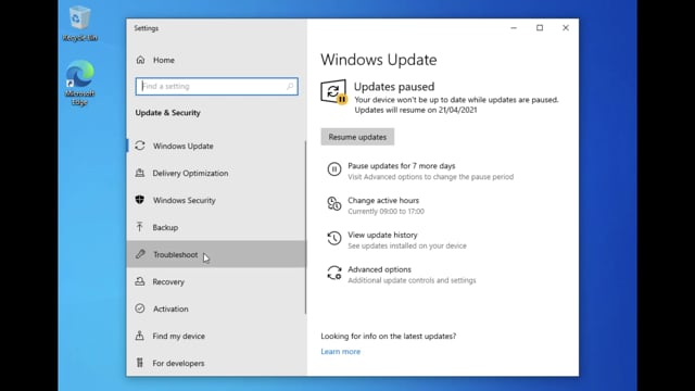 Keep Windows Up to Date - Set Up Your PC Using Windows 10 - OpenClassrooms