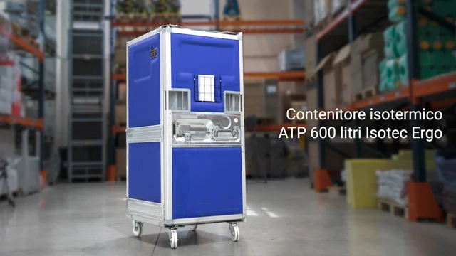 Insulated container ATP 600 liters Isotec Ergo