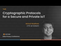 Cryptographic Protocols for a Secure and Private IoT