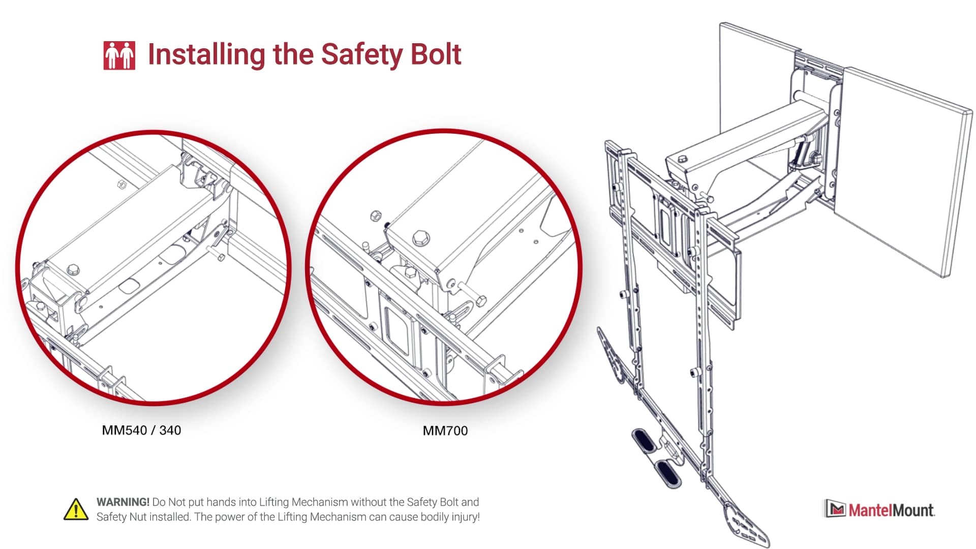 MantelMount Installation Tip Adjusting the Tension on Vimeo
