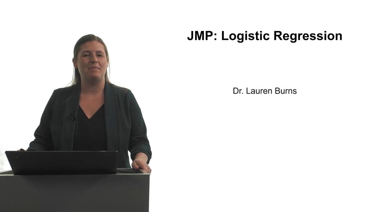 Login to view JMP: Logistic Regression