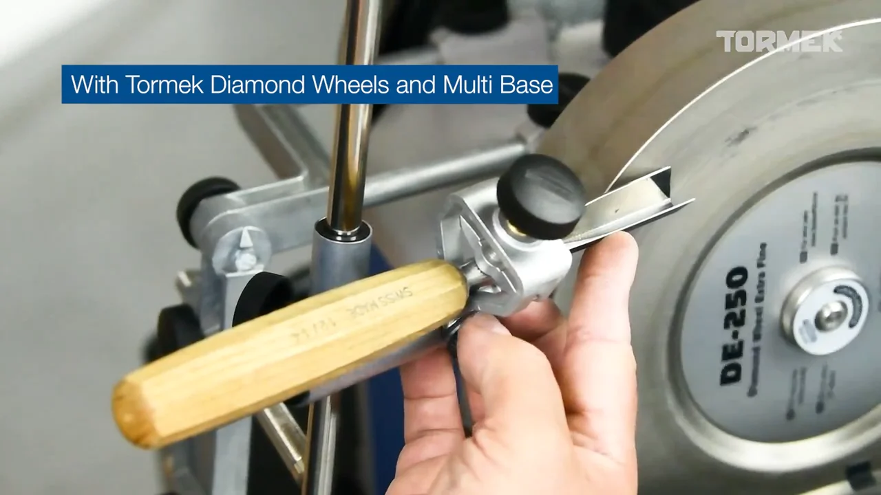 Tormek SVD186 R Gouge Jig Redesigned Now also for sharpening