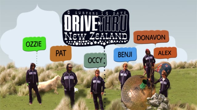 Drive-Thru New Zealand ending Title
