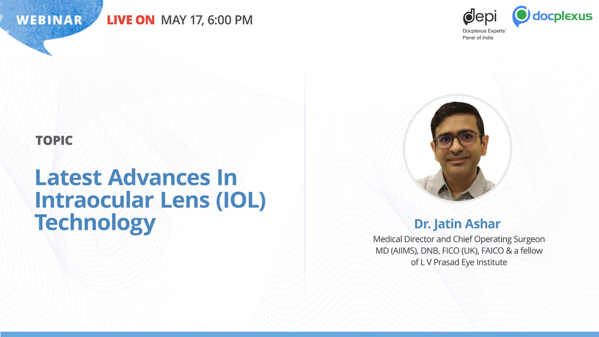 Latest Advances in Intraocular Lens (IOL) Technology