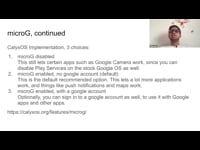 Case study of CalyxOS