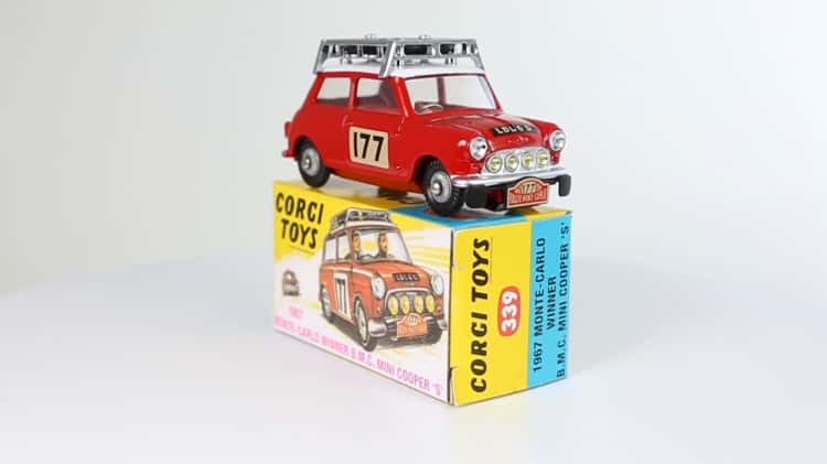 corgi toys bmc mini cooper s