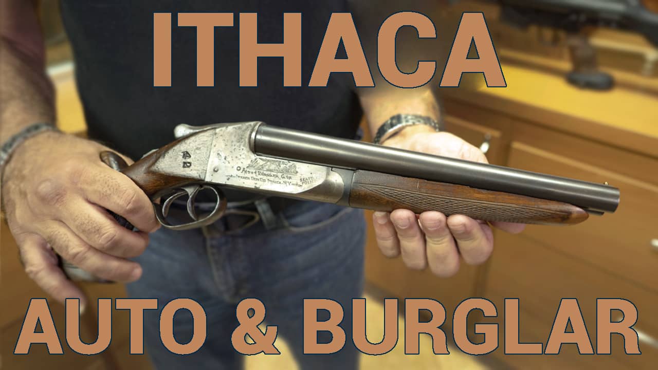 Highly Prized Ithaca Auto & Burglar 20Gauge Double Barrel Shotgun on Vimeo