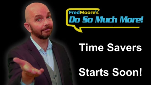 Time Saving Ideas