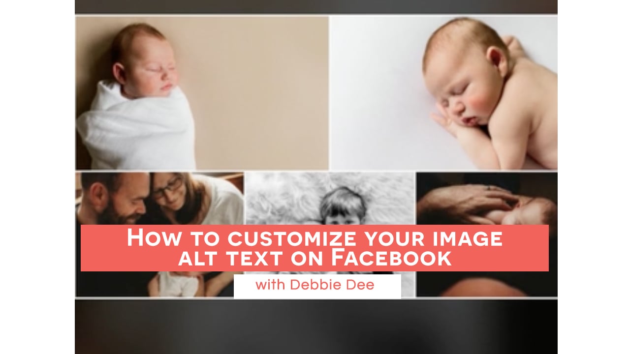 How to customize your image alt text on Facebook