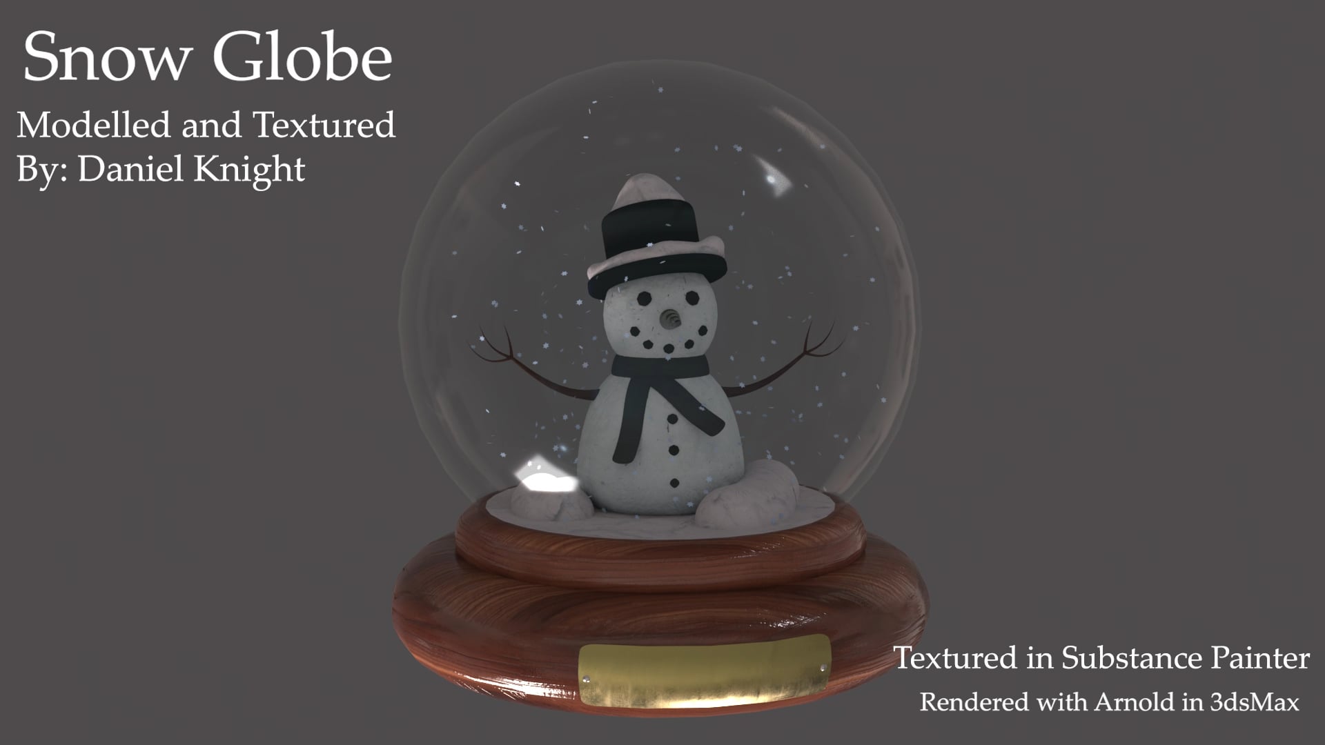 Daniel Knight Snow Globe on Vimeo