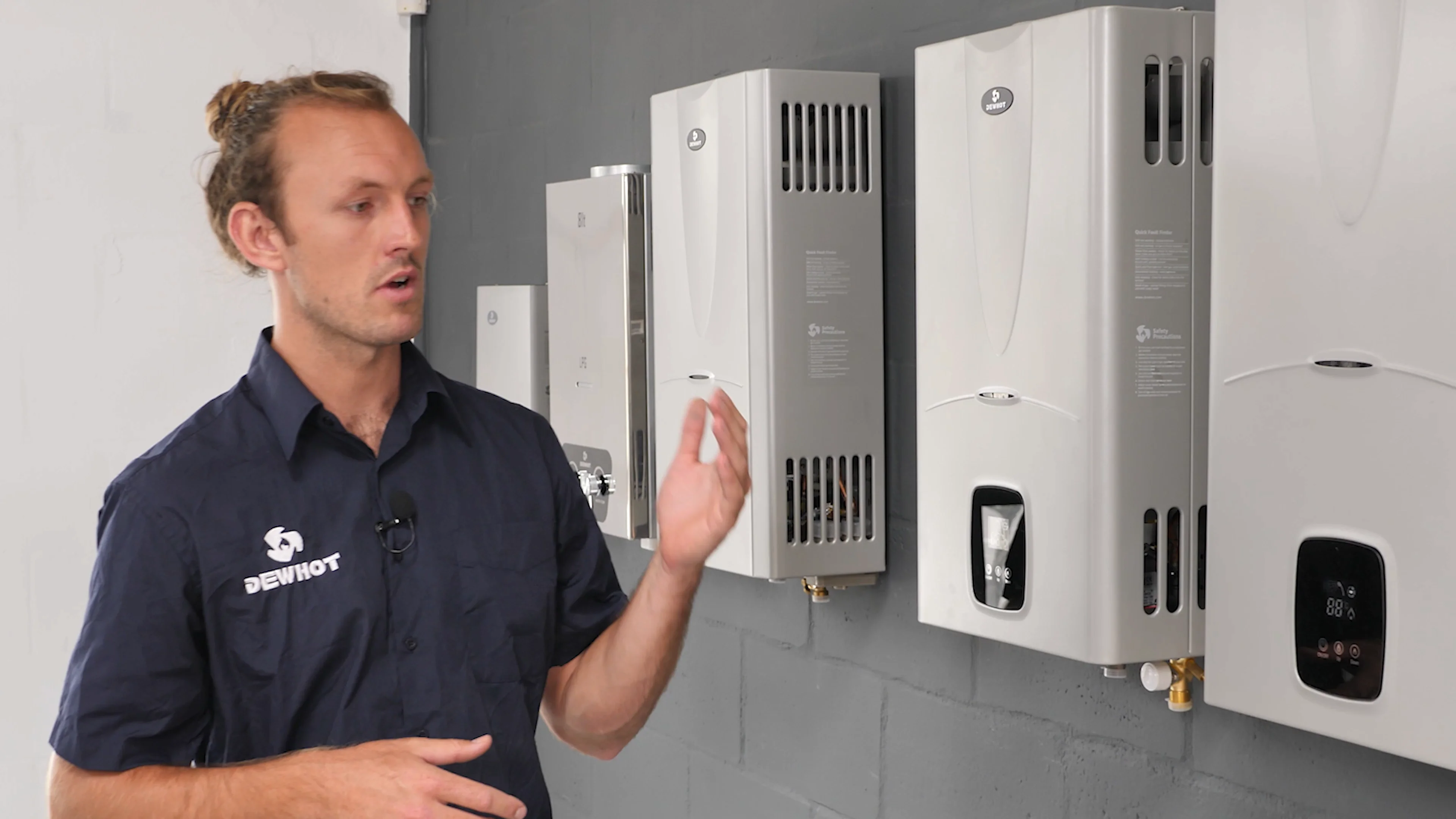 Setting the Temperature on your Dewhot Gas Geyser on Vimeo