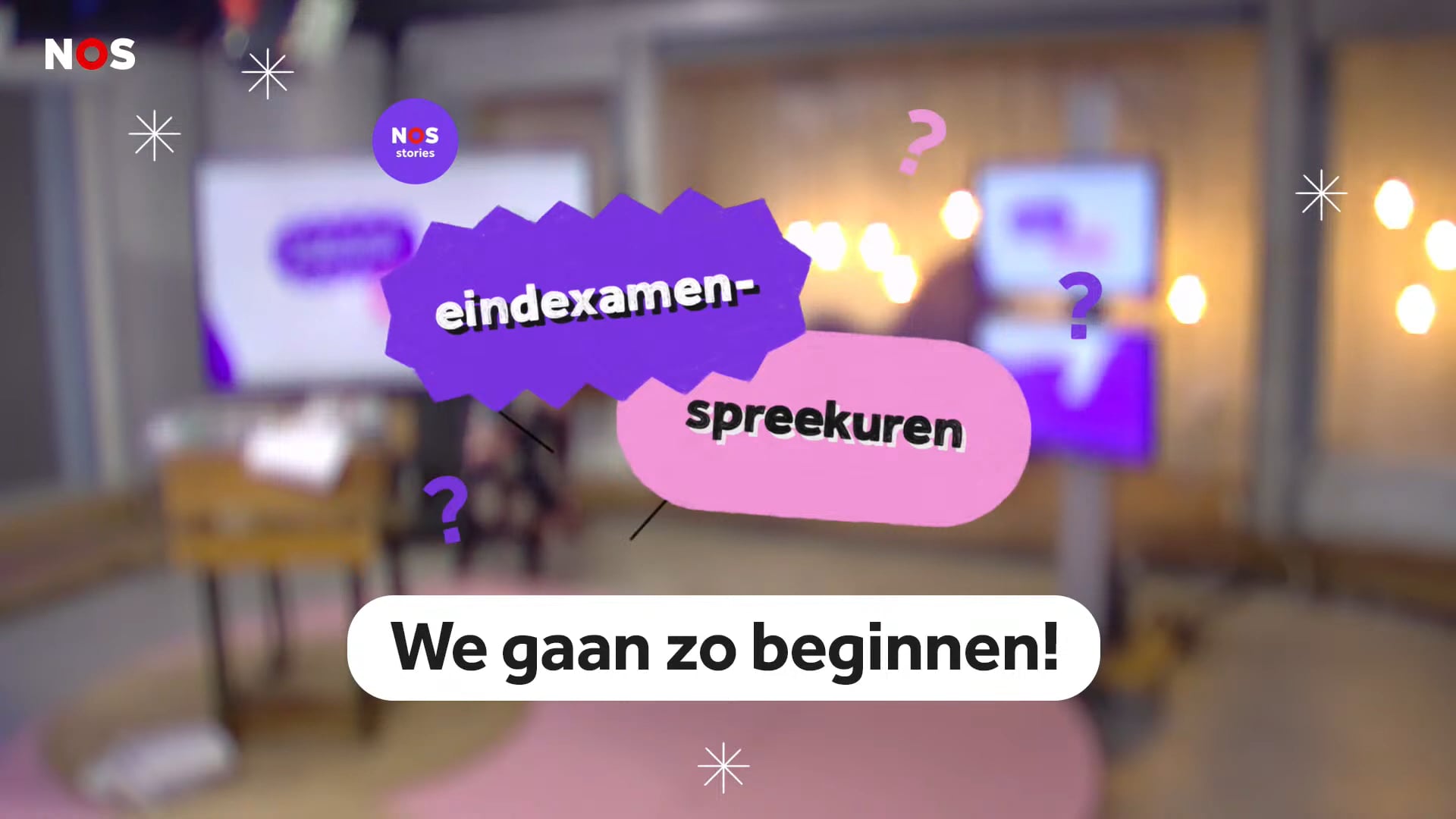 NOS eindexamen-spreekuur