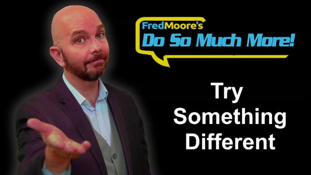 Try Something Different