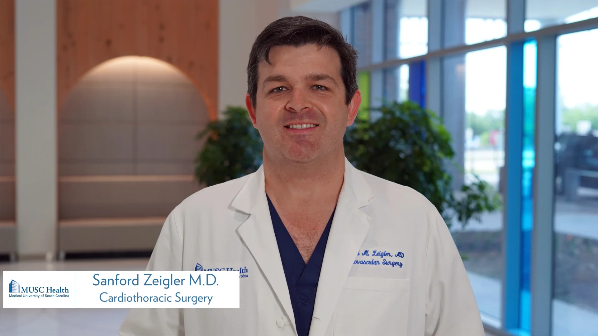 Sanford Manning Zeigler, M.D. Cardiothoracic Surgery in Charleston, SC