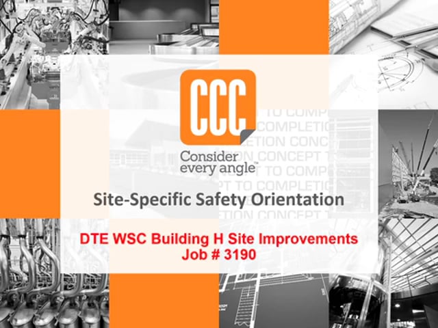 3190 DTE WSC Building H Site Improvements Site Specific Safety  Orientation.mp4