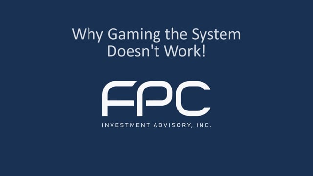 Why Gaming the System Doesn’t Work