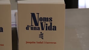 Es presenta 'Noms d'una vida', de Joaquim Nadal