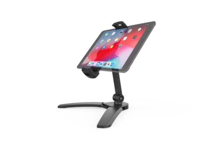 Desk and Wall Smart Devices Stand and Holder // Black video thumbnail