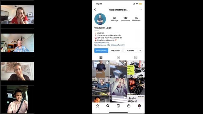 Wie findest du als Unternehmen Content für deinen Instagram Account? 18.05.21
