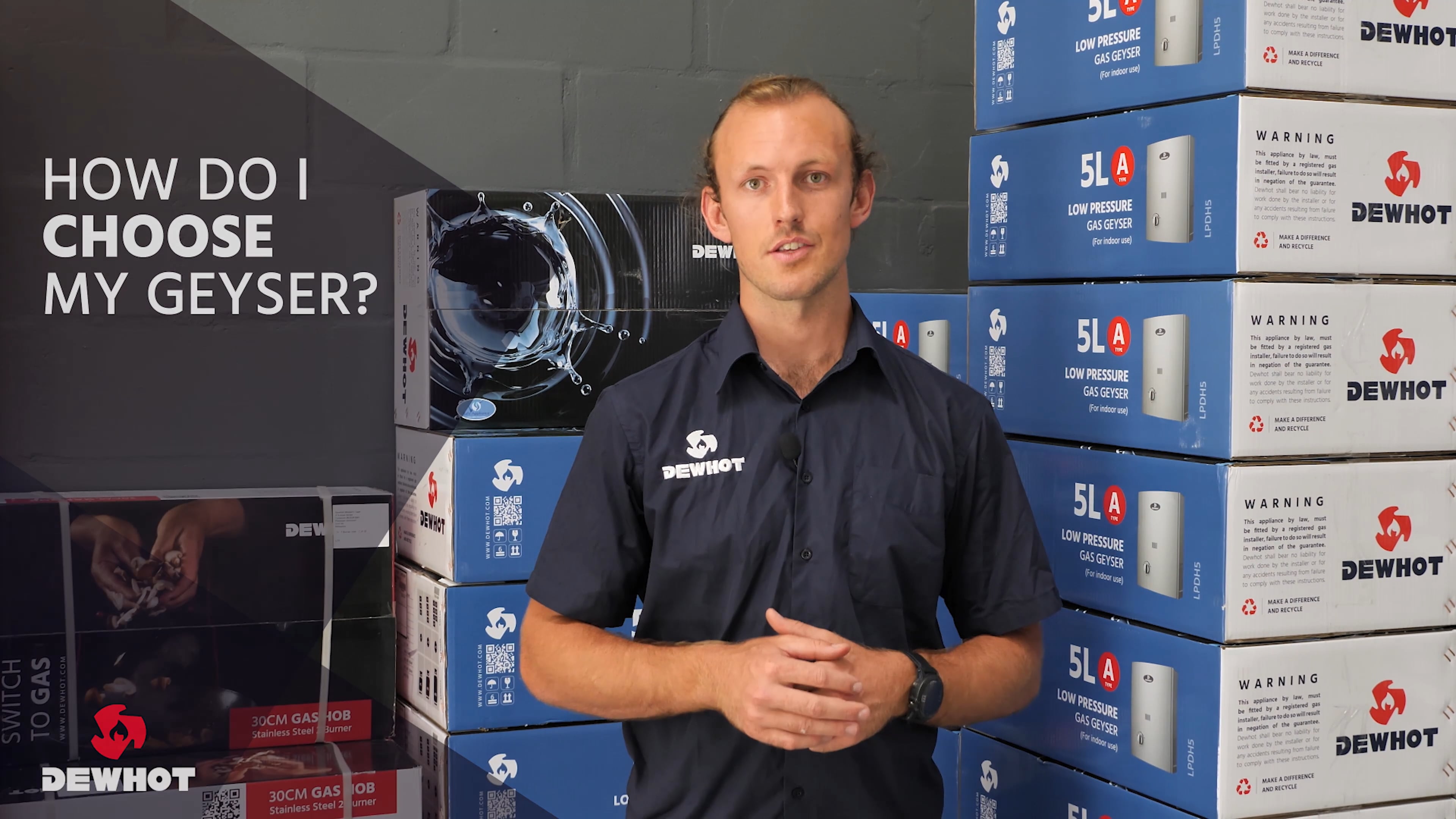 How to choose a gas geyser on Vimeo