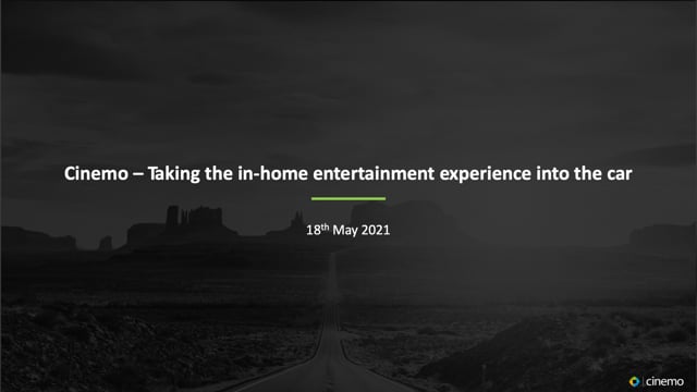 Taking home entertainment into the connected car