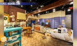 Stay in this Friends Themed apartment for under $20!