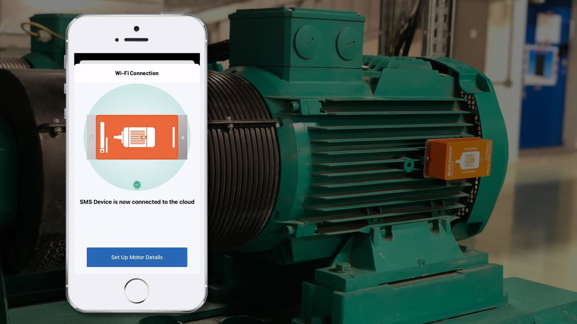 How To Commission Your ADI OtoSense Smart Motor Sensor On Vimeo