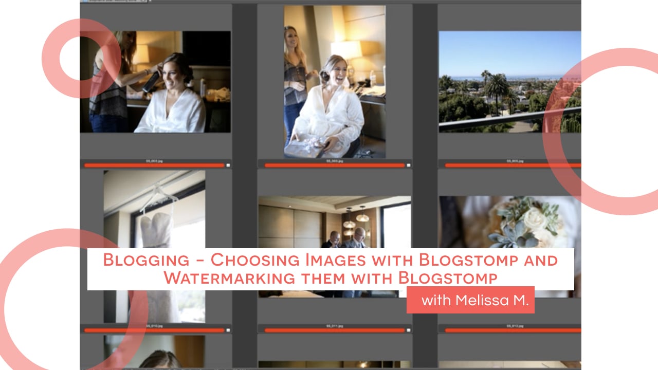 Blogging - Choosing images with Blogstomp and Watermarking them with Blogstomp by Melissa
