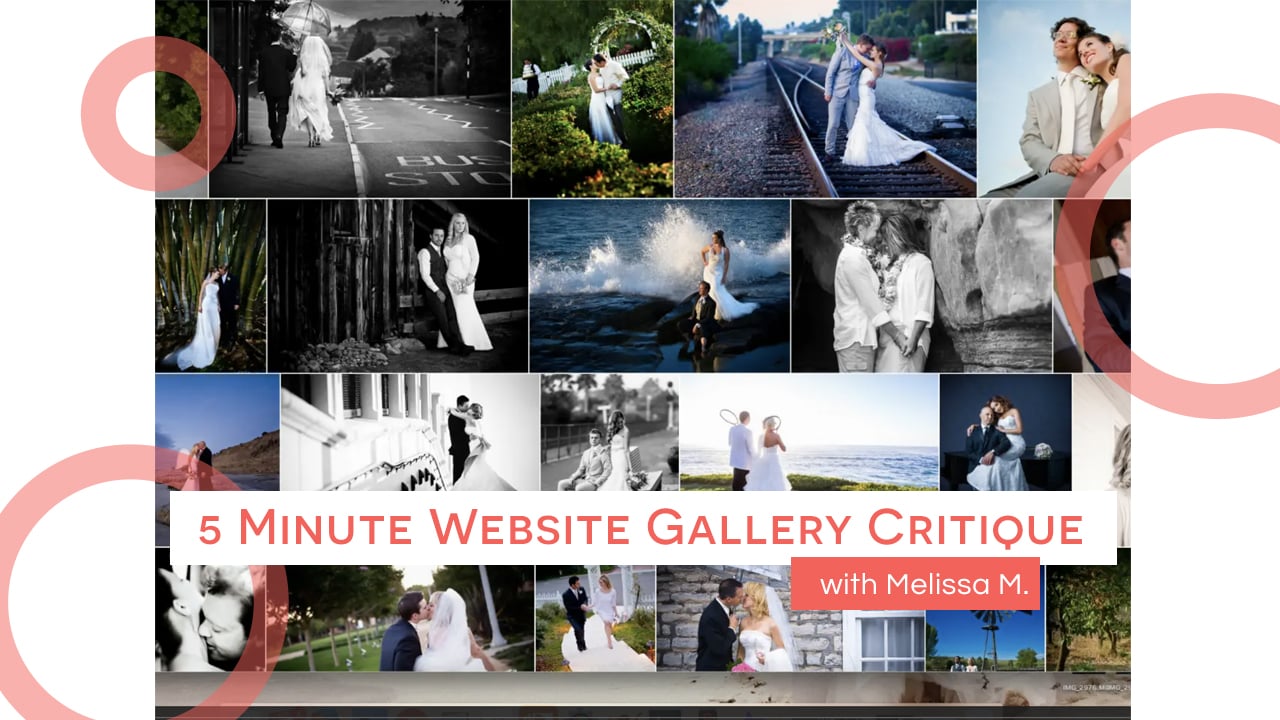 5 Minute Website Gallery Critique with Melissa