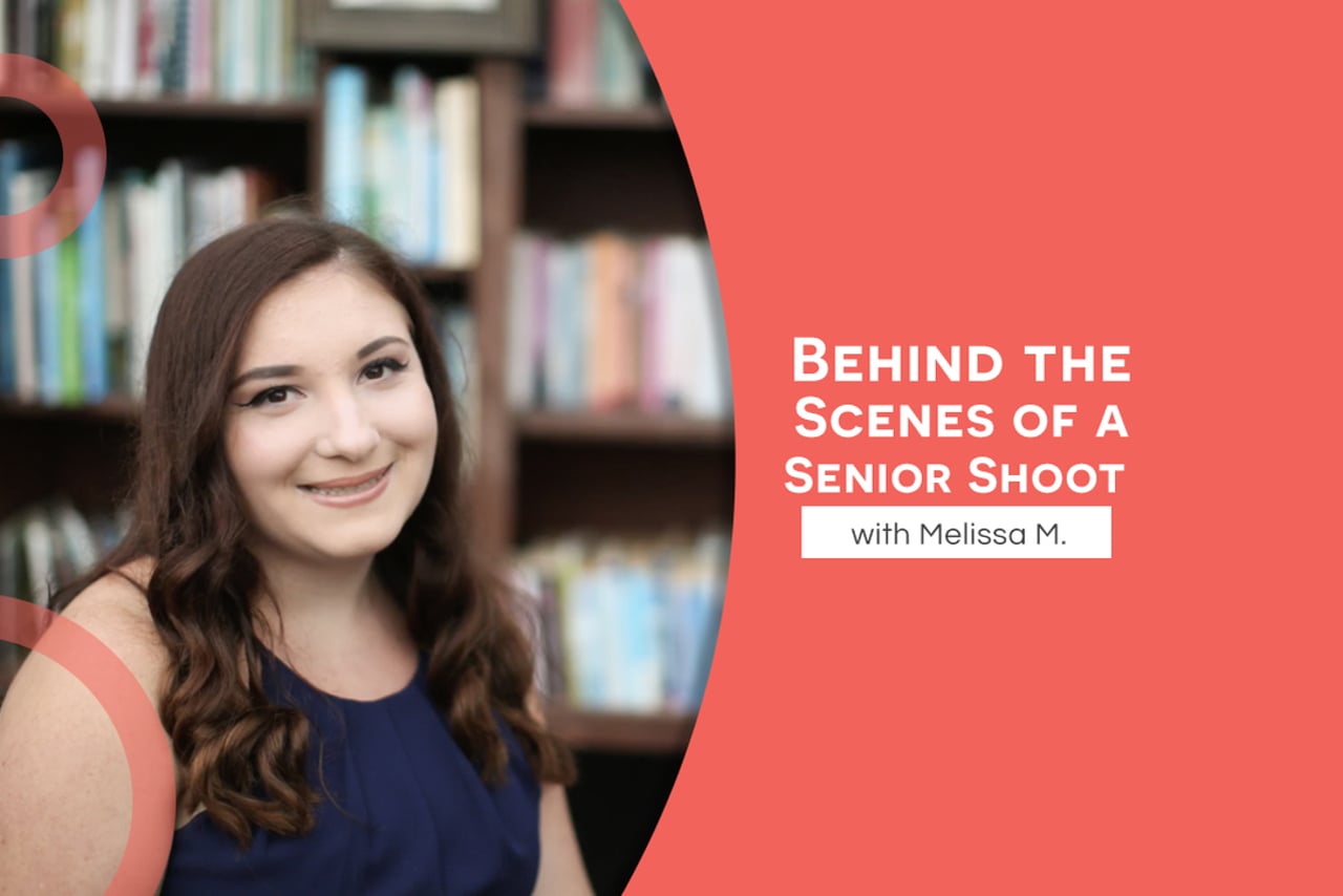 Behind the Scenes of a Senior Shoot with Melissa