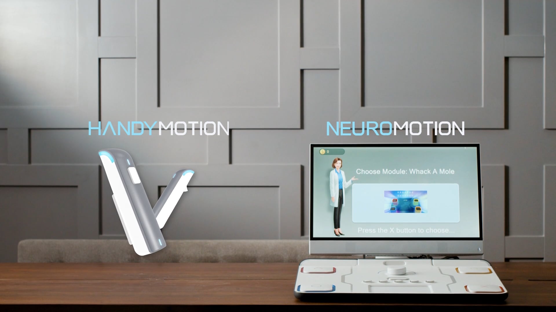 NeuroMotion & HandyMotion Demo