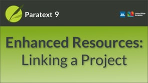 Enhanced Resources 1 - Linking a Project