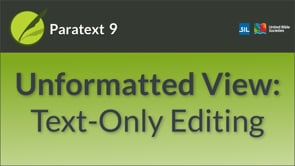 USFM 5 - Unformatted view